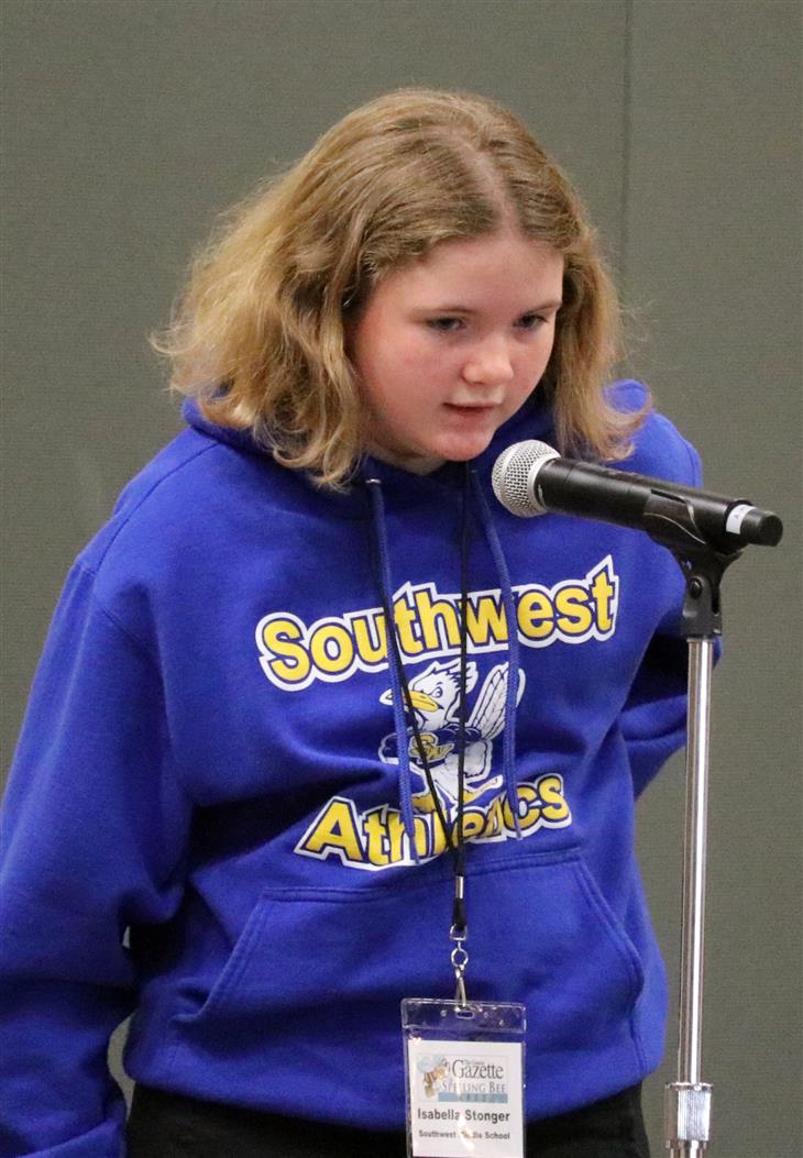 Gaston Gazette Spelling Bee